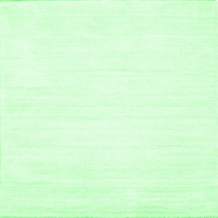 Square Solid Emerald Green Modern Rug, con81emgrn