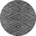 Square Oriental Gray Traditional Rug, con820gry