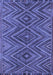 Machine Washable Oriental Blue Traditional Rug, wshcon820blu