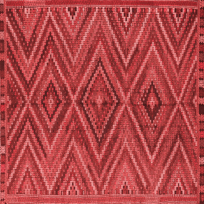 Machine Washable Oriental Red Traditional Rug, wshcon820red