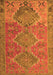 Oriental Orange Traditional Rug, con821org