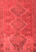 Oriental Red Traditional Area Rugs