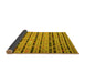 Sideview of Southwestern Yellow Country Rug, con822yw