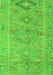 Southwestern Green Country Rug, con823grn