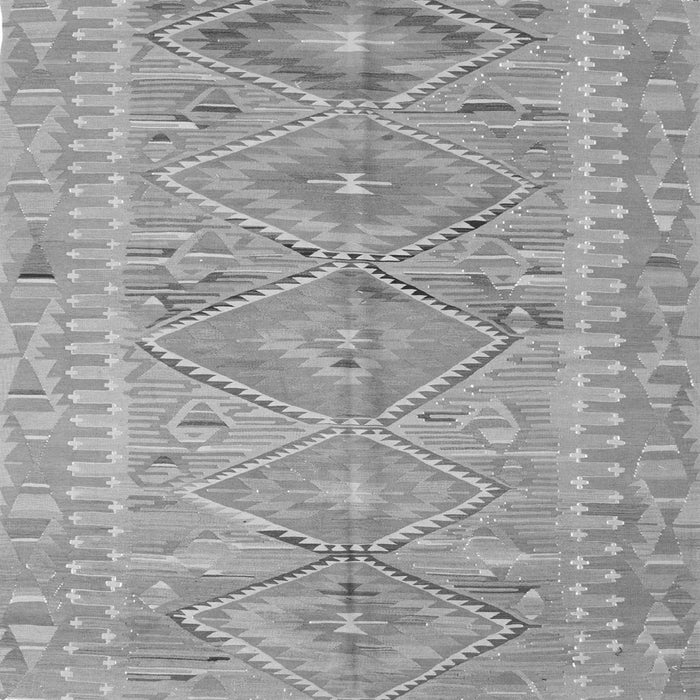 Serging Thickness of Southwestern Gray Country Rug, con823gry