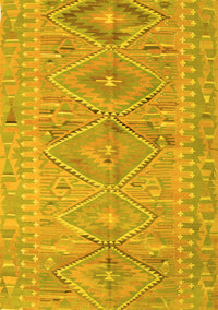 Southwestern Yellow Country Rug, con823yw