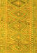 Southwestern Yellow Country Rug, con823yw