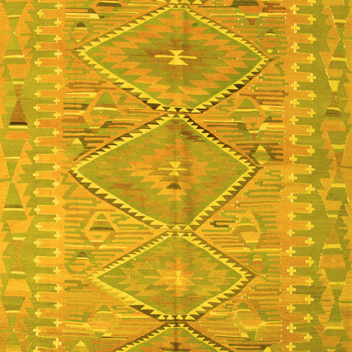 Southwestern Yellow Country Rug, con823yw