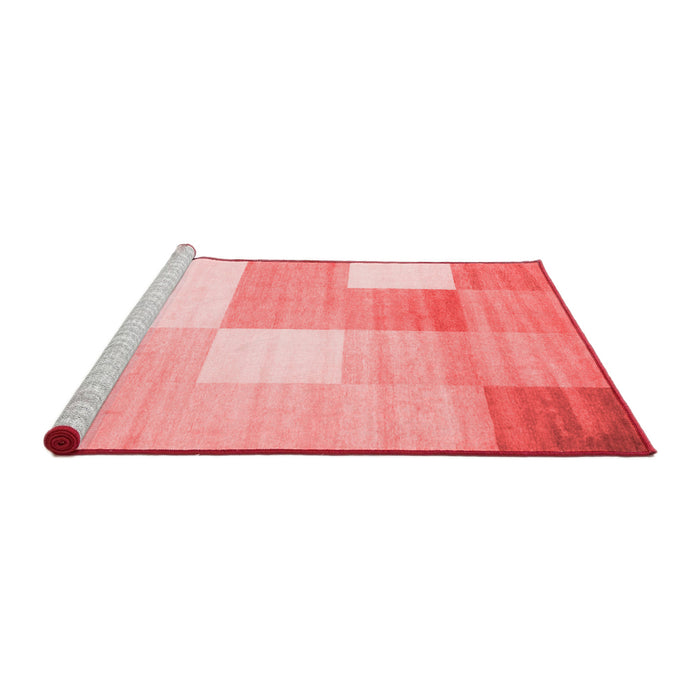 Modern Red Washable Rugs