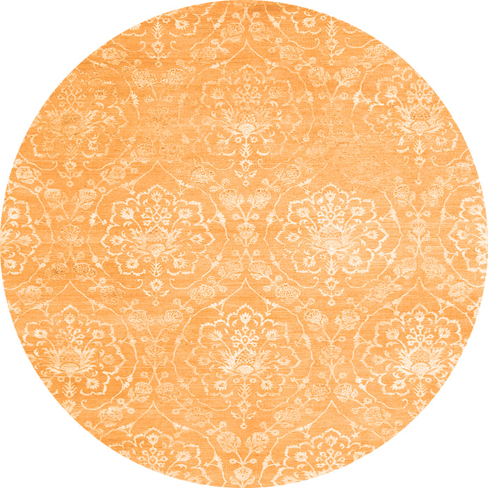 Machine Washable Abstract Orange Contemporary Area Rugs, wshcon825org