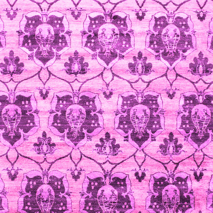 Machine Washable Abstract Pink Contemporary Rug, wshcon826pnk