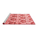 Contemporary Red Washable Rugs