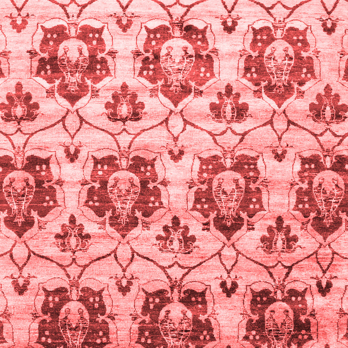 Abstract Red Contemporary Area Rugs