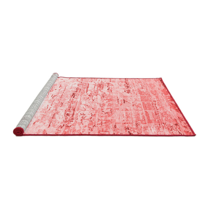Contemporary Red Washable Rugs