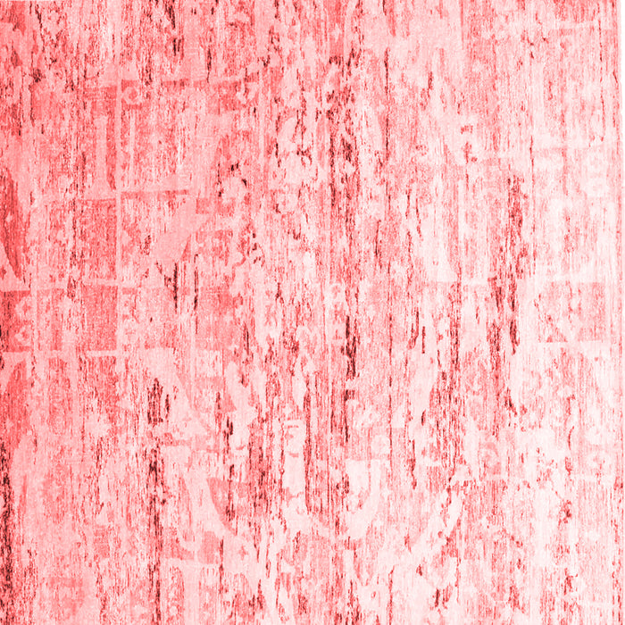 Abstract Red Contemporary Rug, con827red