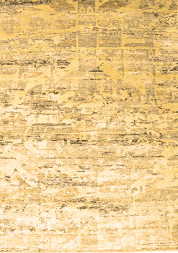 Abstract Brown Contemporary Rug, con827brn