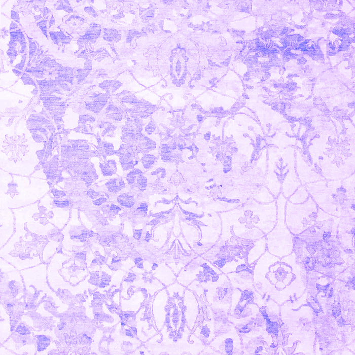 Abstract Purple Contemporary Rug, con828pur