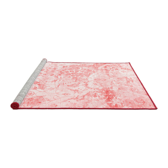 Contemporary Red Washable Rugs
