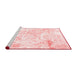 Contemporary Red Washable Rugs