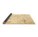 Sideview of Abstract Brown Contemporary Rug, con828brn