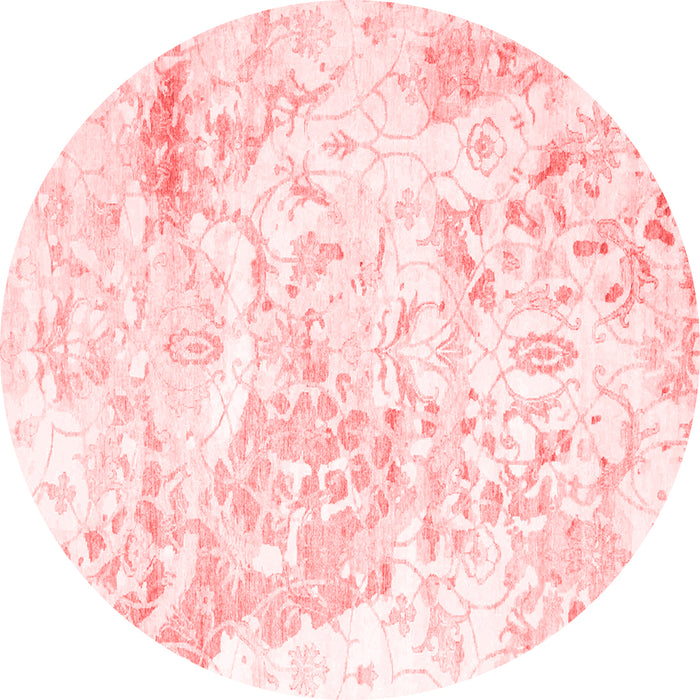 Abstract Red Contemporary Rug, con828red