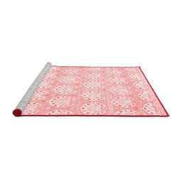 Contemporary Red Washable Rugs