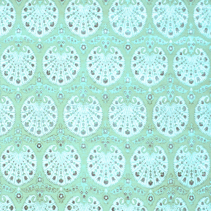 Machine Washable Abstract Light Blue Contemporary Rug, wshcon829lblu