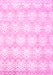 Abstract Pink Contemporary Rug, con829pnk