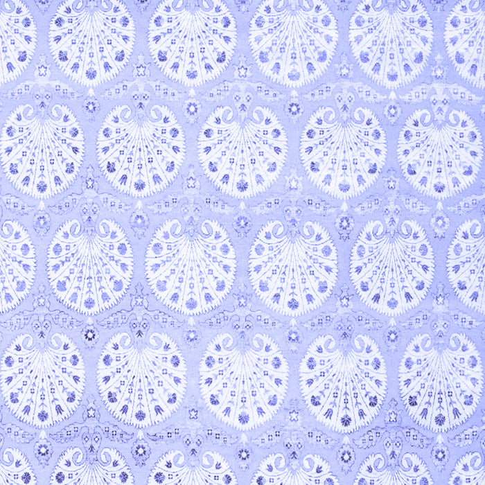 Machine Washable Abstract Blue Contemporary Rug, wshcon829blu