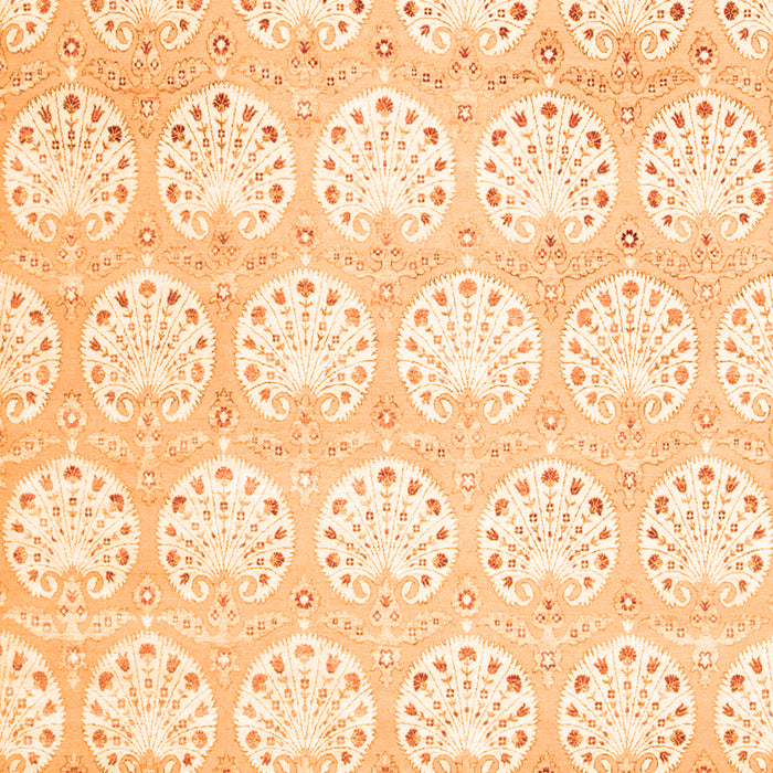 Serging Thickness of Machine Washable Abstract Orange Contemporary Area Rugs, wshcon829org