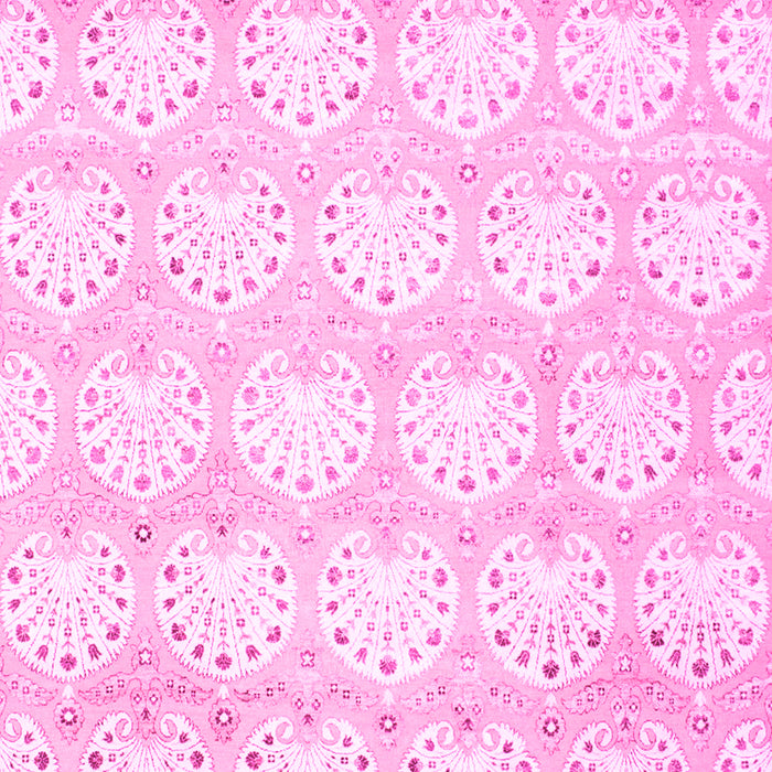 Machine Washable Abstract Pink Contemporary Rug, wshcon829pnk