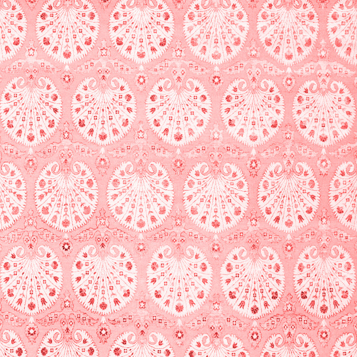 Machine Washable Abstract Red Contemporary Rug, wshcon829red