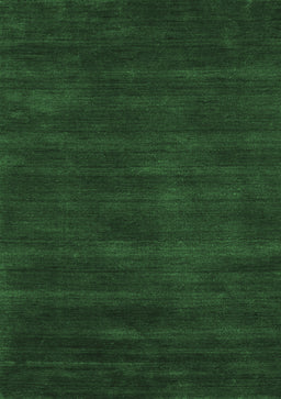 Abstract Emerald Green Contemporary Rug, con82emgrn