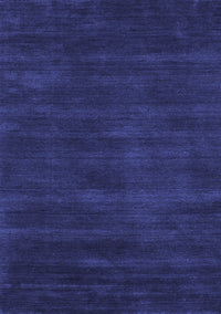 Abstract Blue Contemporary Rug, con82blu