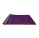 Sideview of Abstract Pink Contemporary Rug, con82pnk