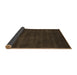 Sideview of Abstract Brown Contemporary Rug, con82brn