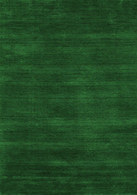 Abstract Green Contemporary Rug, con82grn