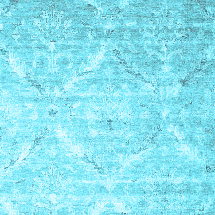 Abstract Light Blue Contemporary Rug, con830lblu