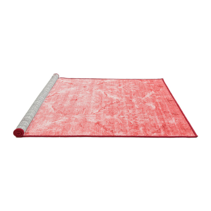 Contemporary Red Washable Rugs