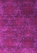 Abstract Pink Contemporary Rug, con831pnk