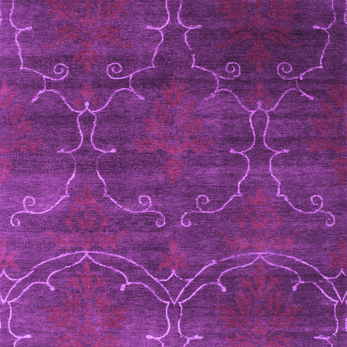 Abstract Purple Contemporary Rug, con831pur