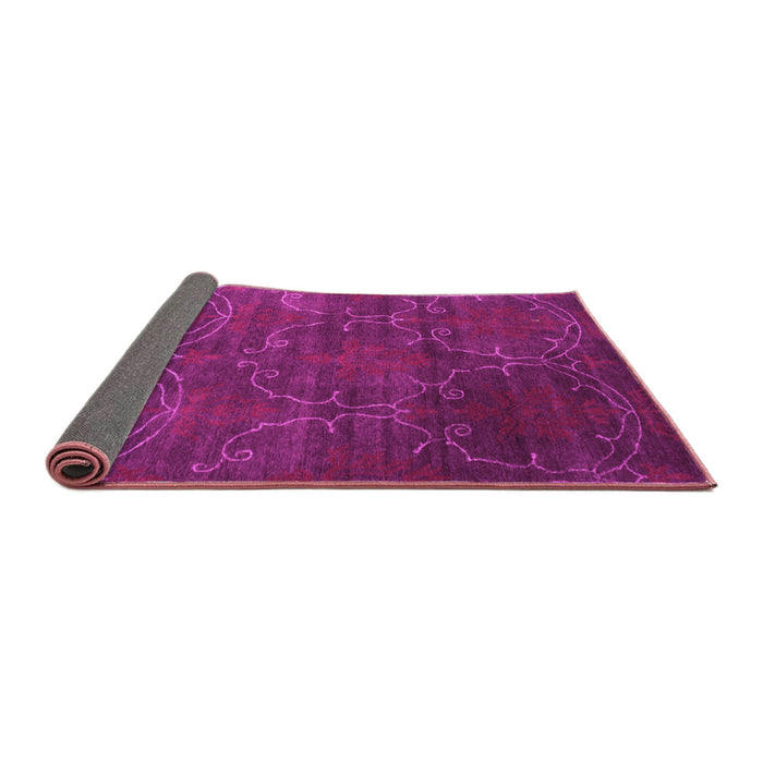 Sideview of Abstract Pink Contemporary Rug, con831pnk