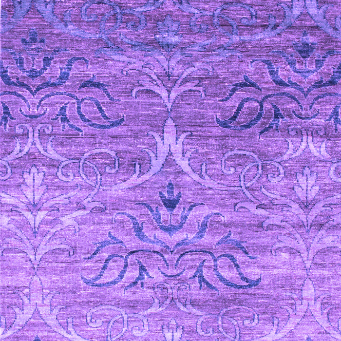 Machine Washable Abstract Purple Contemporary Area Rugs, wshcon832pur