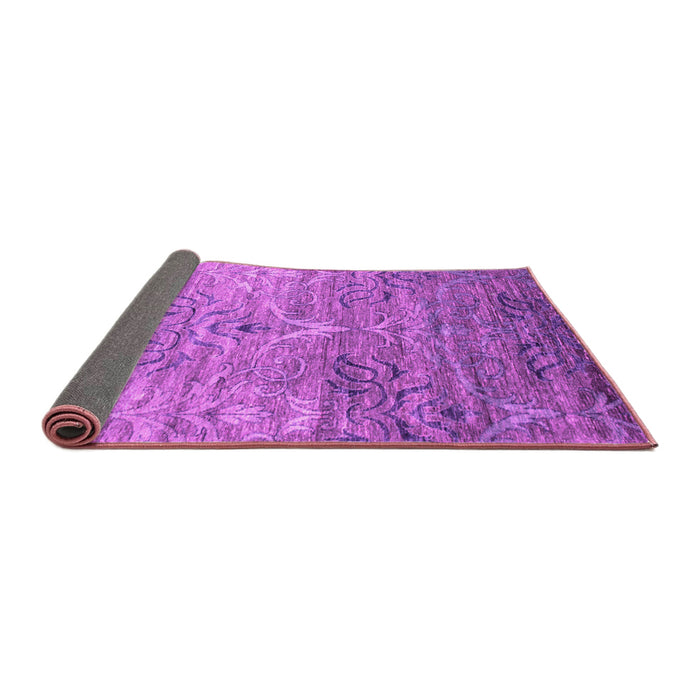 Sideview of Abstract Pink Contemporary Rug, con832pnk