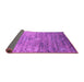 Sideview of Abstract Pink Contemporary Rug, con832pnk