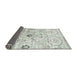 Thickness of Contemporary Gray Modern Rug, con833