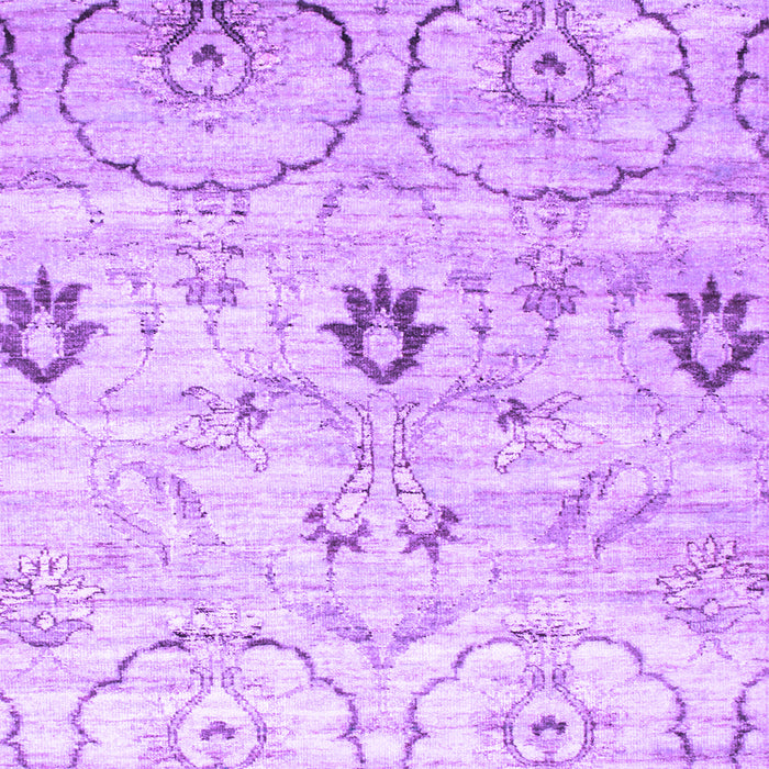 Abstract Purple Contemporary Rug, con833pur