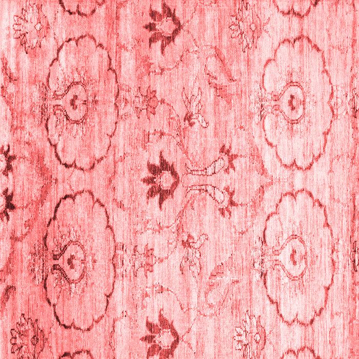 Abstract Red Contemporary Rug, con833red