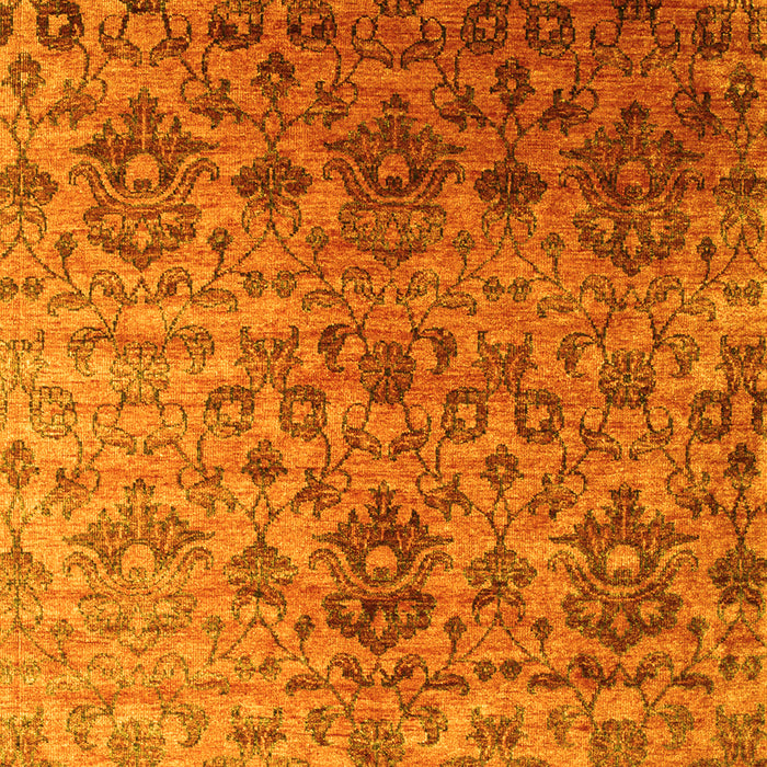 Abstract Yellow Contemporary Rug, con834yw