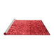 Contemporary Red Washable Rugs